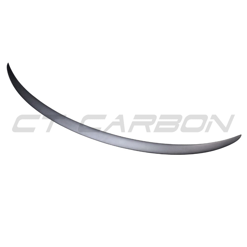 CT CARBON TESLA MODEL 3 2017-2023 MATTE CARBON FIBRE SPOILER - V6 | SWISS HOMOLOGATED