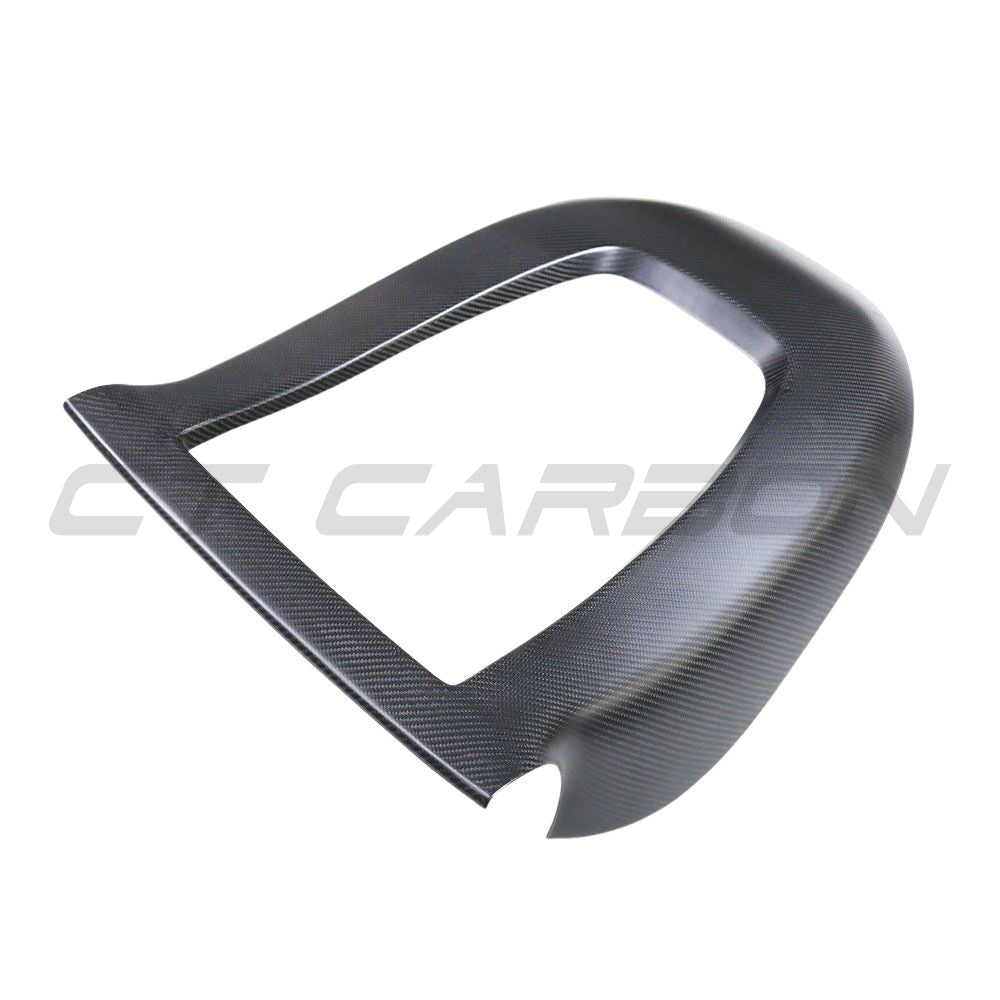 CT CARBON TESLA MODEL 3 2017-2023 MATTE CARBON FIBRE SEAT BACK COVERS | NO HOMOLOGATION
