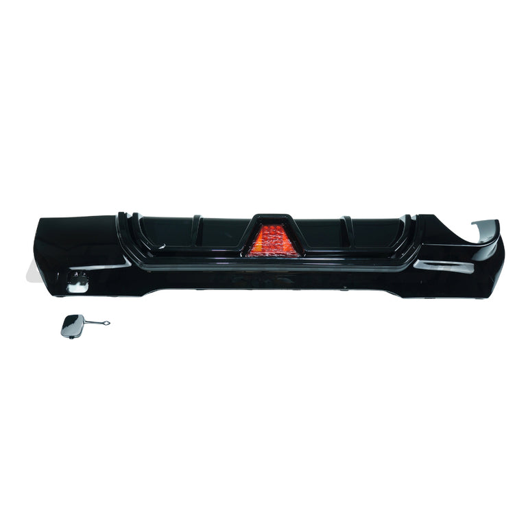 CT CARBON BMW F40 1 SERIES 2019-2024 GLOSS BLACK LED DIFFUSER - SINGLE EXIT - V2 | SWISS HOMOLOGATED