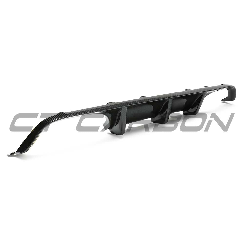CT CARBON BMW M3/M4 F80/F82/F83 2014-2020 DRY CARBON FIBRE DIFFUSER - V1 | SWISS HOMOLOGATED