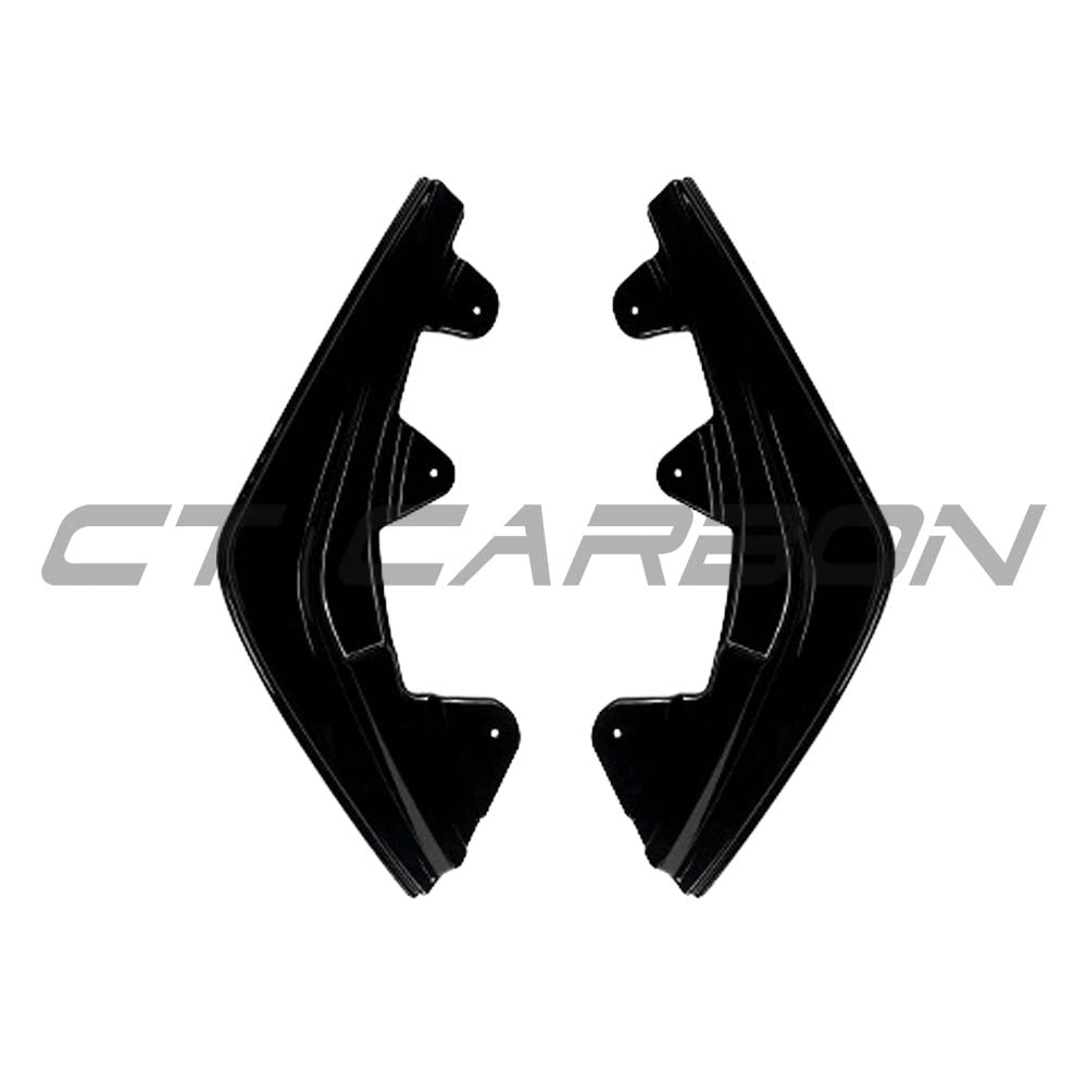 CT CARBON BMW F20/F21 1 SERIES LCI 2015-2019 GLOSS BLACK REAR BUMPER CORNERS | SWISS HOMOLOGATED