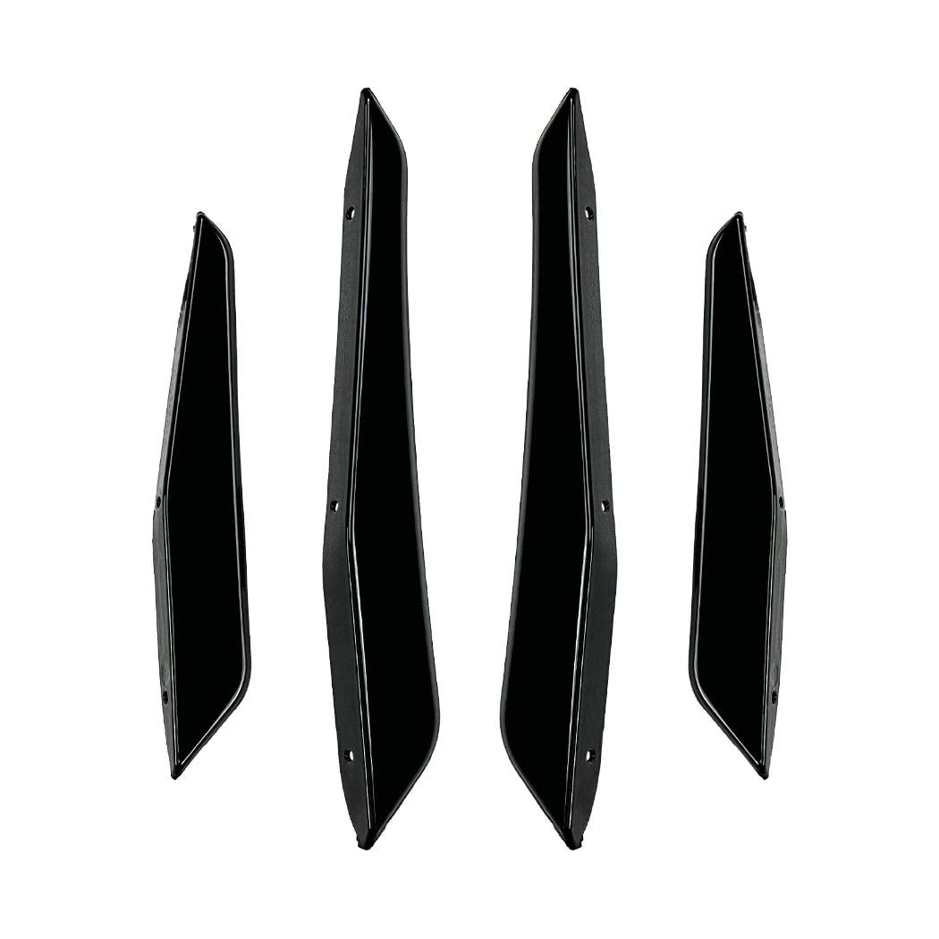CT CARBON BMW G87 M2 2023+ GLOSS BLACK FRONT BUMPER CANARDS | HOMOLOGATION IN PROCESS