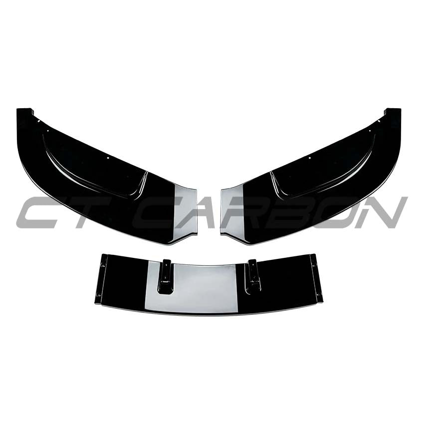 CT CARBON BMW E92/E93 3 SERIES PRE-LCI 2006-2009 GLOSS BLACK SPLITTER - V8 | HOMOLOGATION IN PROCESS