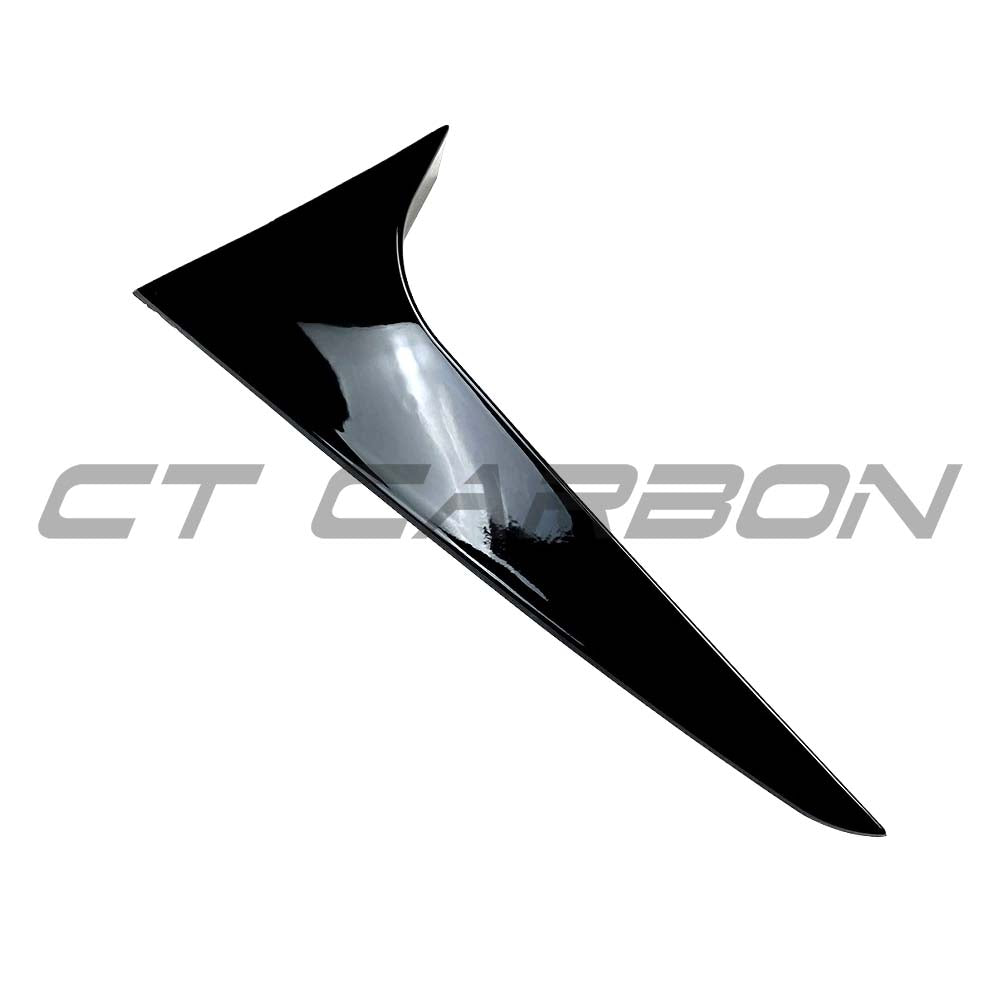 CT CARBON BMW F31 3 SERIES 2012-2019 GLOSS BLACK REAR WINDOW TRIMS | SWISS HOMOLOGATED