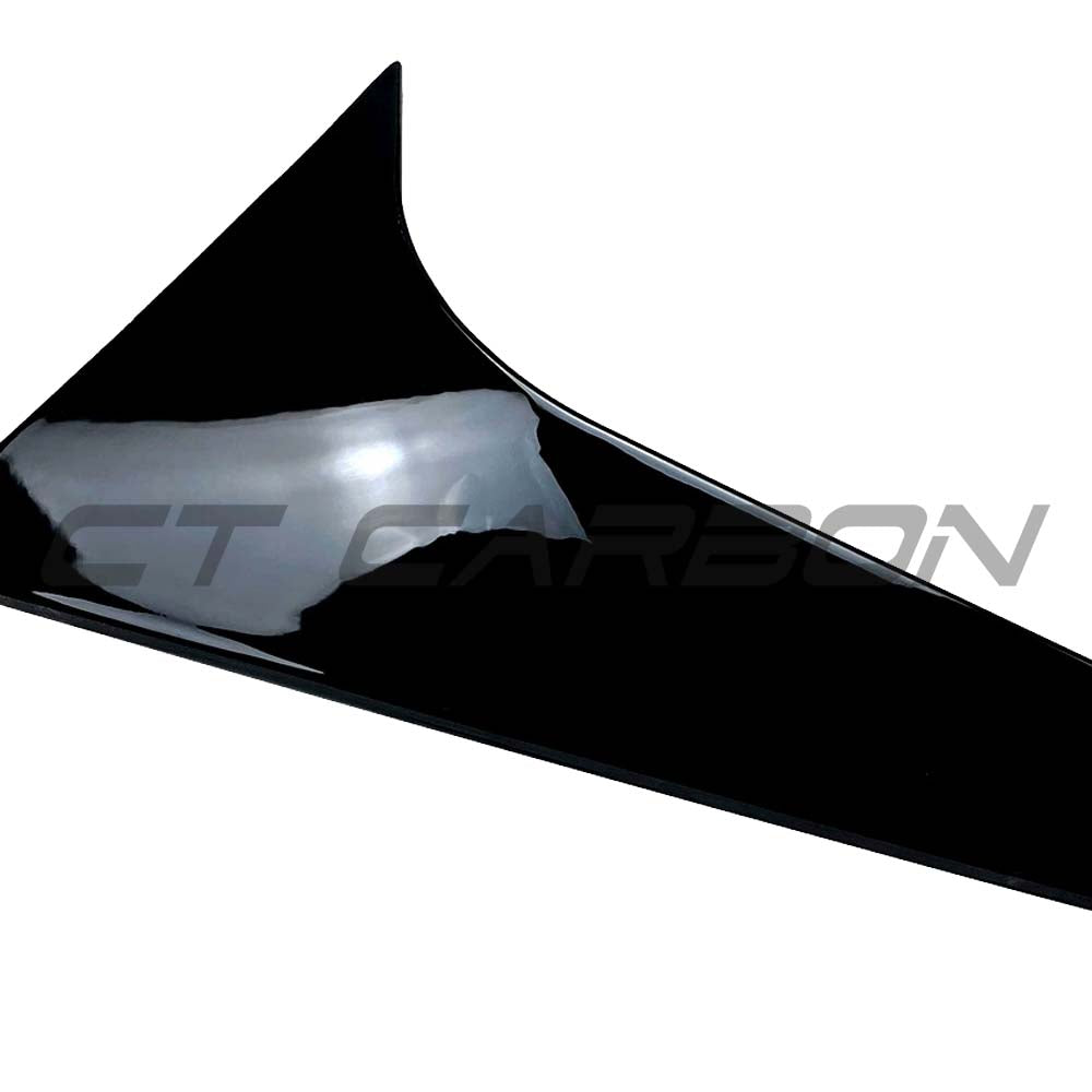 CT CARBON BMW F31 3 SERIES 2012-2019 GLOSS BLACK REAR WINDOW TRIMS | SWISS HOMOLOGATED