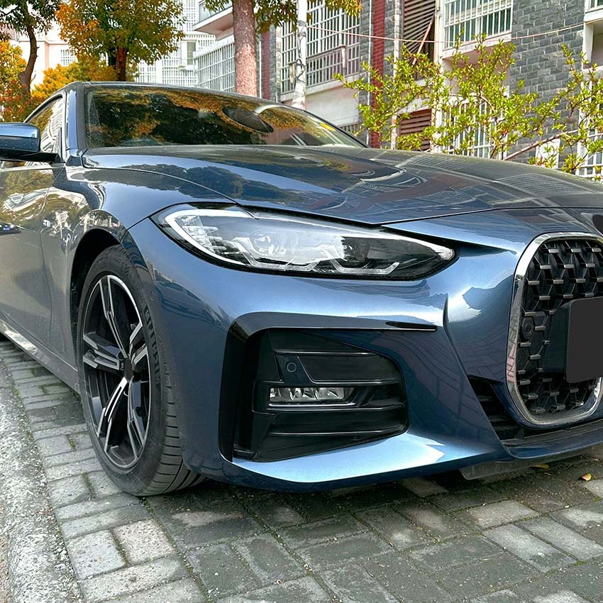 CT CARBON BMW G22/G23 4 SERIES 2020-2024 GLOSS BLACK REAR BUMPER TRIMS | SWISS HOMOLOGATED