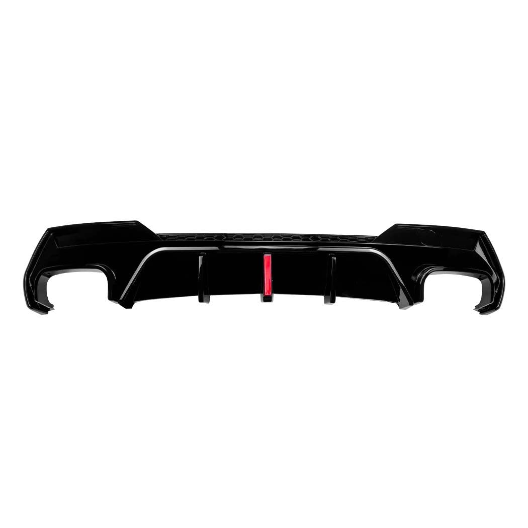 CT CARBON BMW G22/G23 4 SERIES 2020+ GLOSS BLACK DUAL EXHAUST DIFFUSER WITH LED | SWISS HOMOLOGATED