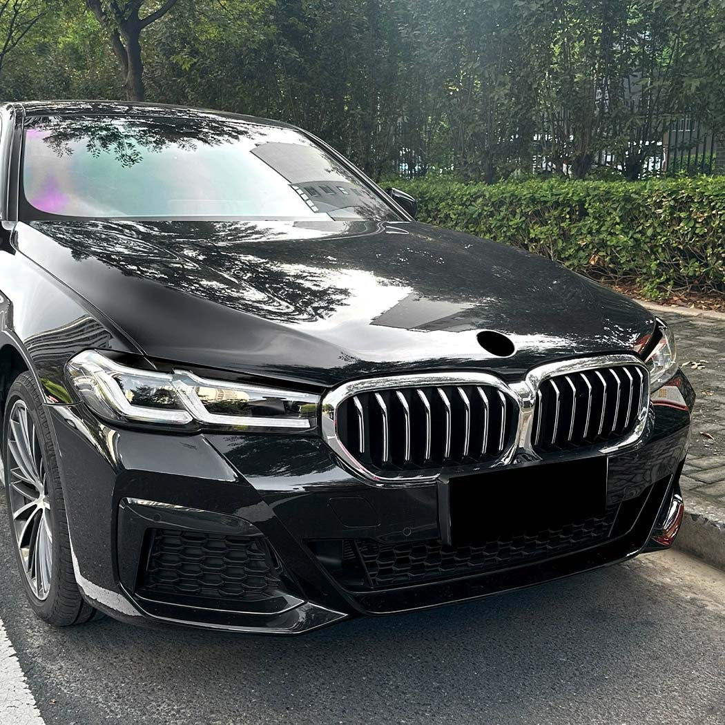 CT CARBON BMW G30/G31 5 SERIES 2017-2023 GLOSS BLACK EYEBROWS | HOMOLOGATION IN PROCESS