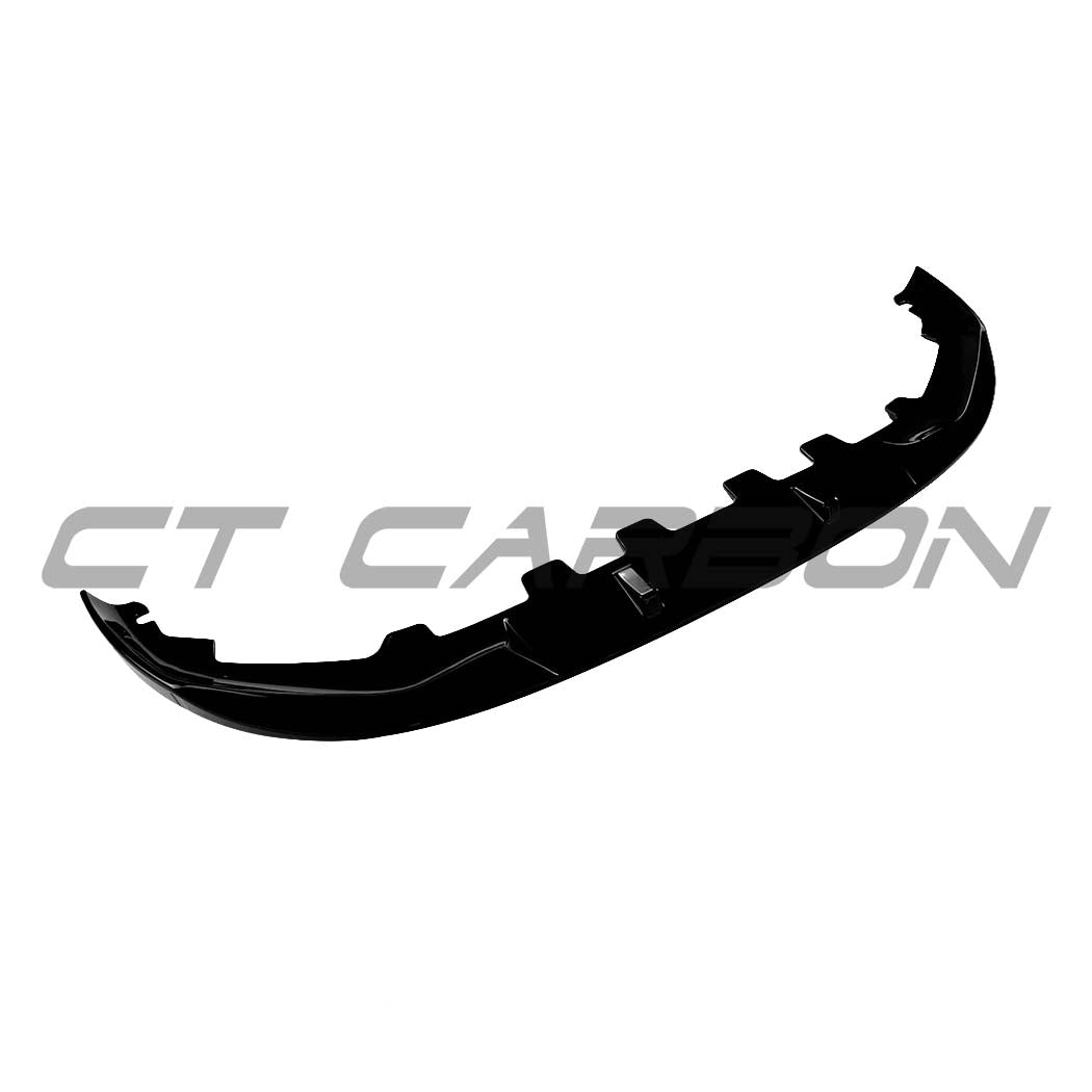 CT CARBON BMW G30/G31 5 SERIES LCI 2021-2023 GLOSS BLACK SPLITTER - V4 | HOMOLOGATION IN PROCESS