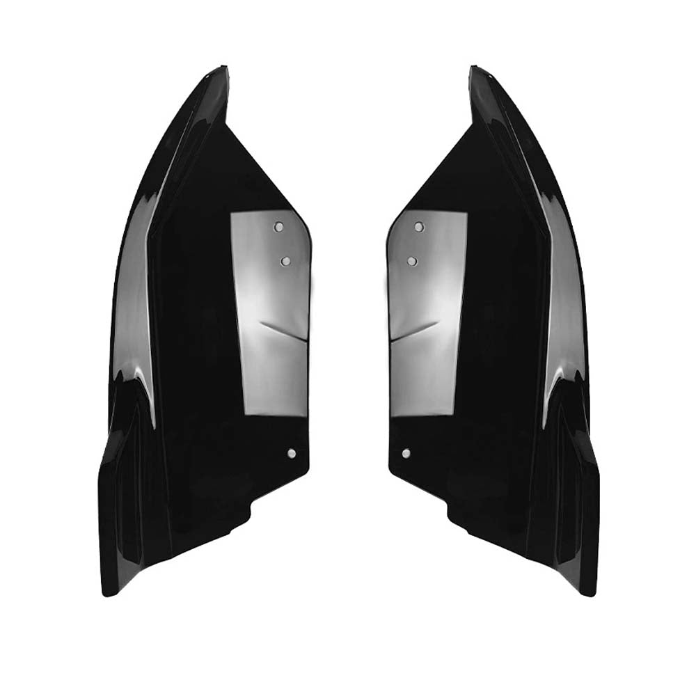 CT CARBON BMW U11 X1/iX1 2022+ GLOSS BLACK REAR BUMPER CORNERS | SWISS HOMOLOGATED