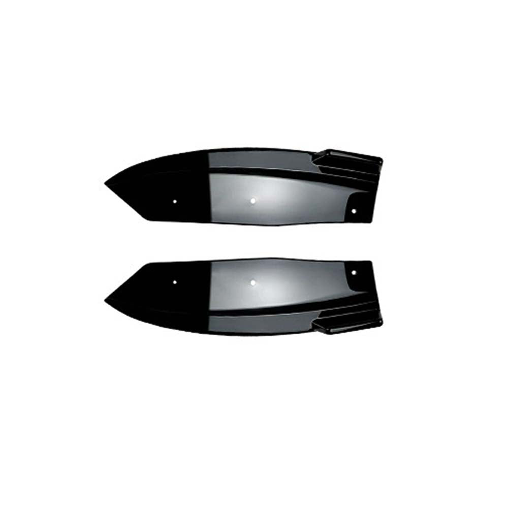 CT CARBON BMW G02 X4 PRE-LCI 2019-2021 GLOSS BLACK REAR BUMPER CORNERS | SWISS HOMOLOGATED