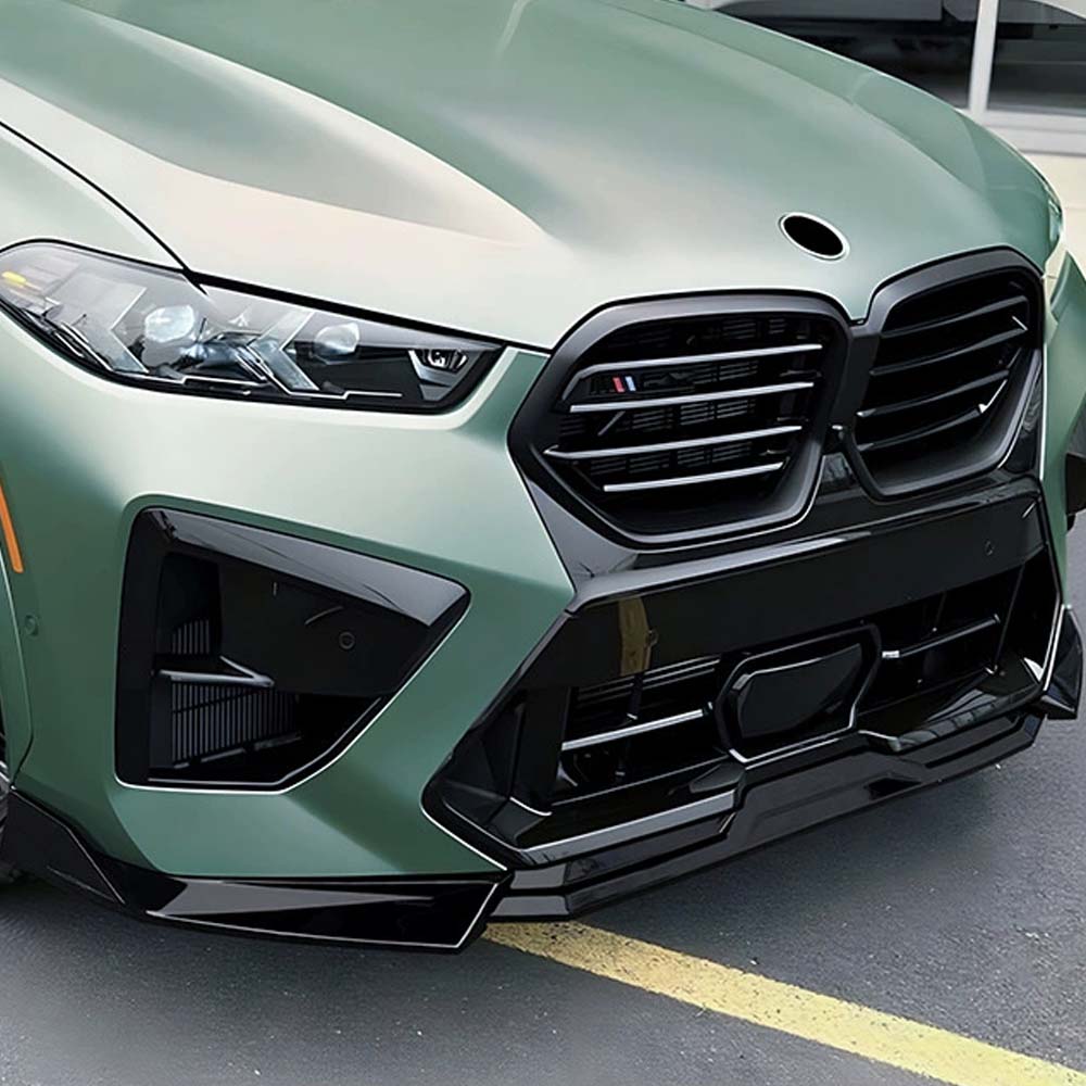 CT CARBON BMW F96 X6M LCI 2023+ GLOSS BLACK SPLITTER | HOMOLOGATION IN PROCESS