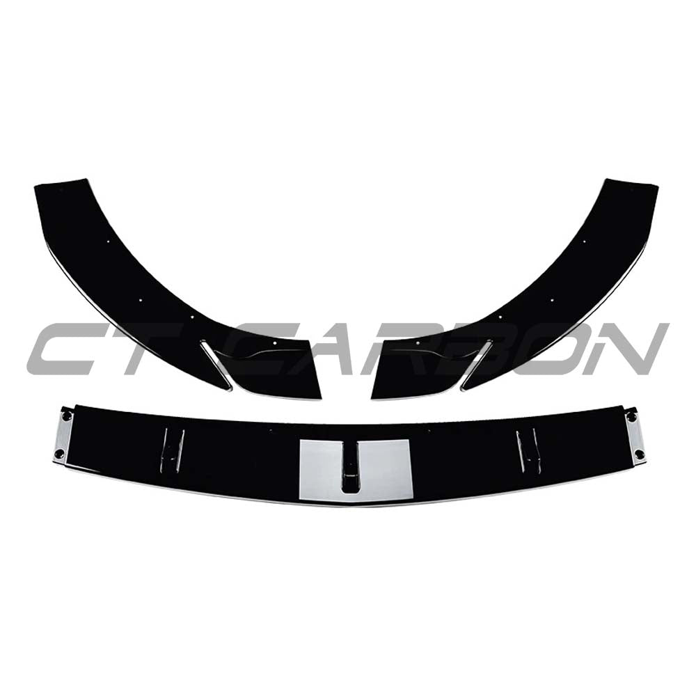 CT CARBON MERCEDES C118/X118 CLA (FACELIFT) 2023+ GLOSS BLACK SPLITTER | HOMOLOGATION IN PROCESS