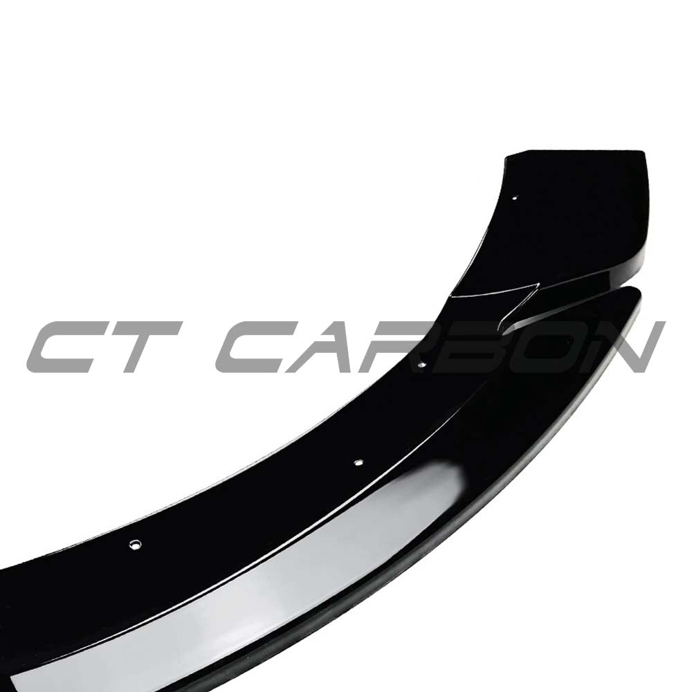 CT CARBON MERCEDES A-CLASS W177 (PRE-FACELIFT) 2018-2022 GLOSS BLACK SPLITTER | HOMOLOGATION IN PROCESS