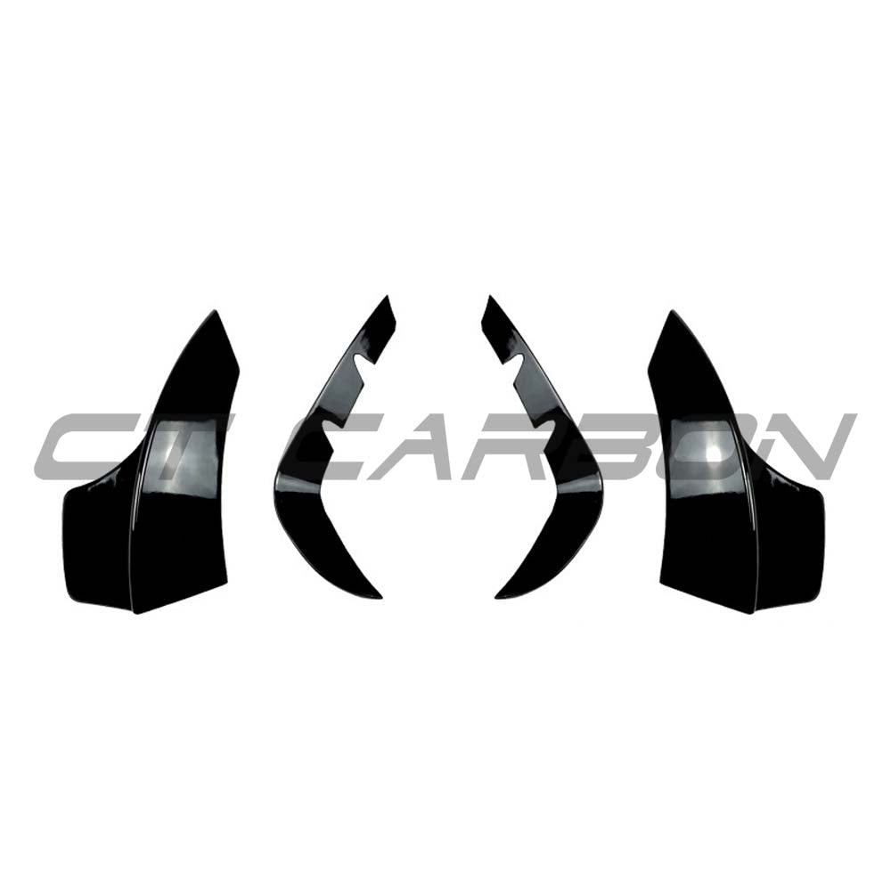 CT CARBON MERCEDES GLB-CLASS (X247) & GLB 35 4MATIC 2019-2023 GLOSS BLACK FRONT BUMPER TRIMS | HOMOLOGATION IN PROCESS