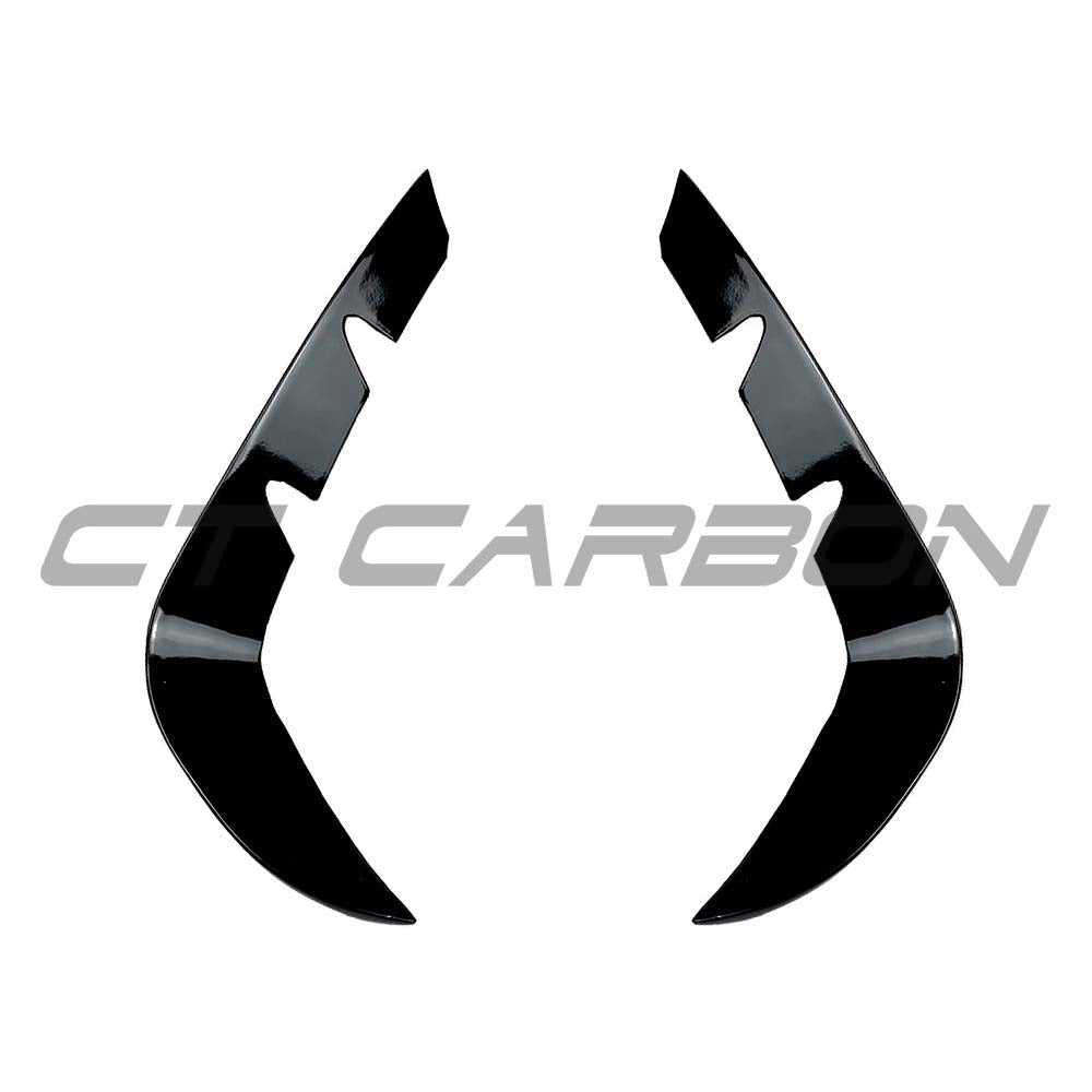 CT CARBON MERCEDES GLB-CLASS (X247) & GLB 35 4MATIC 2019-2023 GLOSS BLACK FRONT BUMPER TRIMS | HOMOLOGATION IN PROCESS