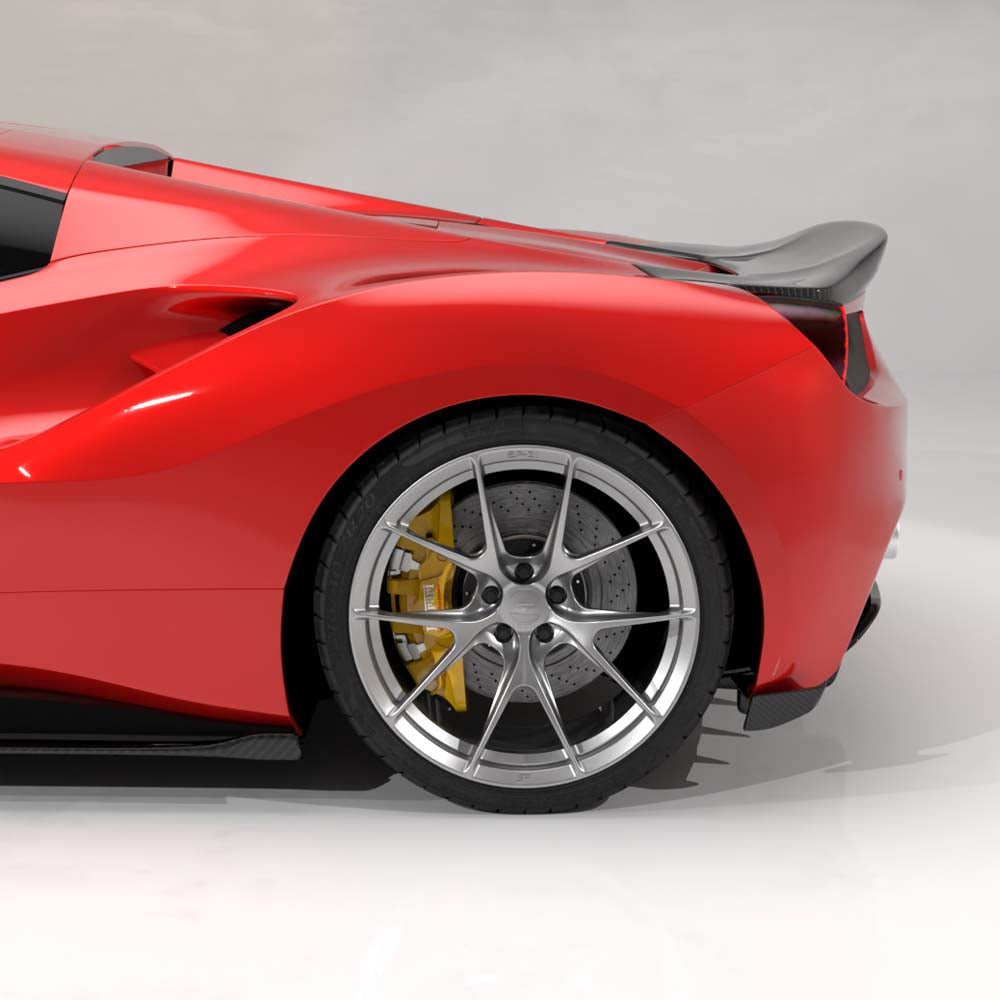 CT CARBON FERRARI 488 SPIDER CARBON FIBRE SPOILER - CT DESIGN | SWISS HOMOLOGATED