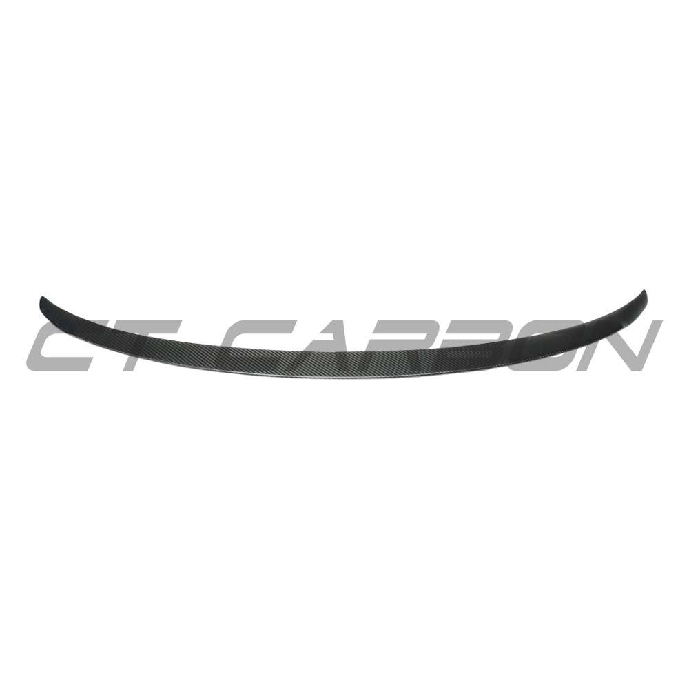 CT CARBON TESLA MODEL Y 2025+ FACELIFT MATTE DRY CARBON SPOILER - V1 | SWISS HOMOLOGATED