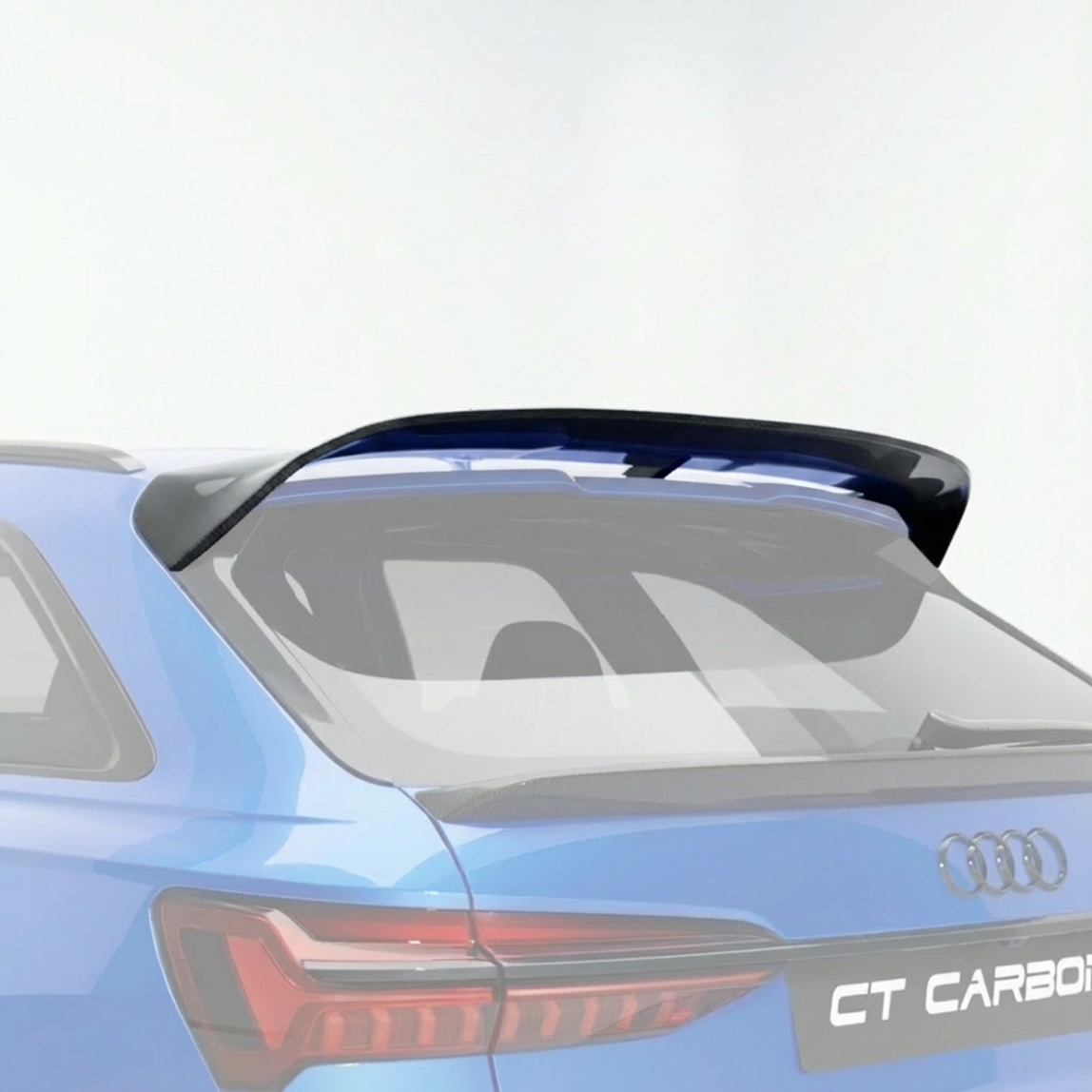 CT CARBON SPOILER AUDI RS6 C8 - CT V2 | SWISS HOMOLOGATED