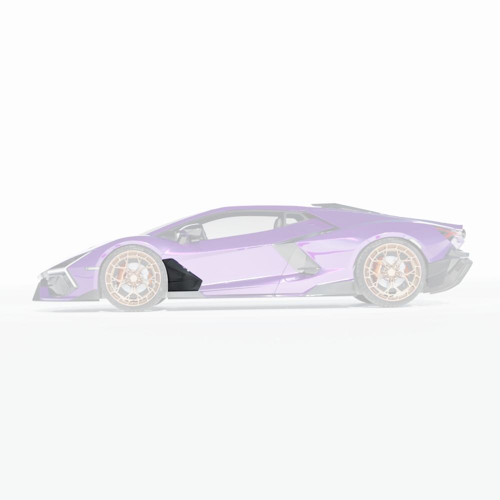 CT CARBON LAMBORGHINI REVUELTO MATTE CARBON FIBRE DOOR TRIM - CT DESIGN | SWISS HOMOLOGATED