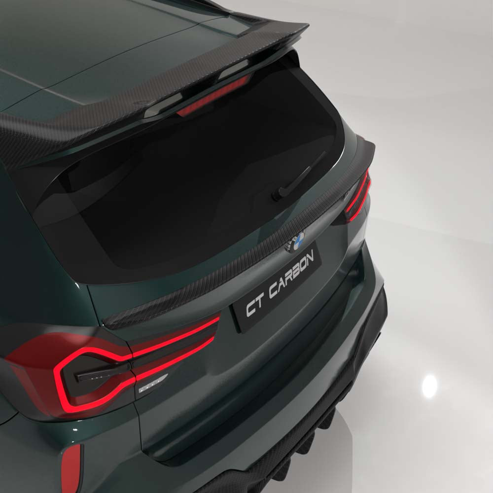 CT CARBON BMW G01 X3/G08 IX3/F97 X3M 2019+ CARBON FIBRE MIDDLE SPOILER - CT DESIGN | SWISS HOMOLOGATED