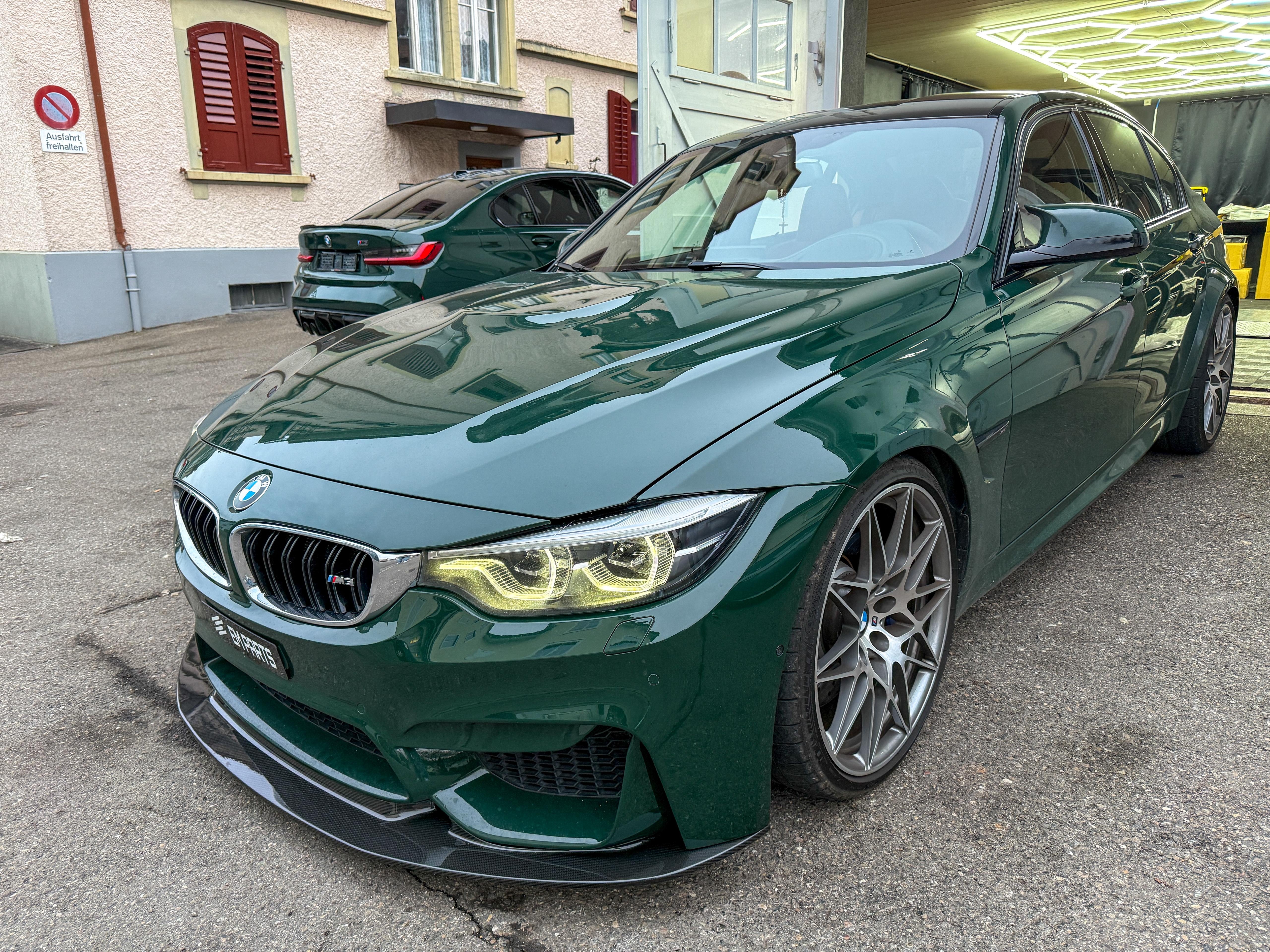 CT CARBON FRONT LIP BMW M3/M4 F8X - GT STYLE | SWISS HOMOLOGATED