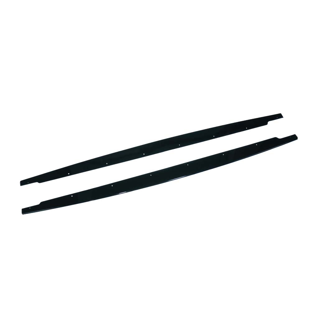 CT CARBON BMW 3 SERIES E90/E91 2005-2013 GLOSS BLACK SIDE SKIRTS - V2 | SWISS HOMOLOGATED