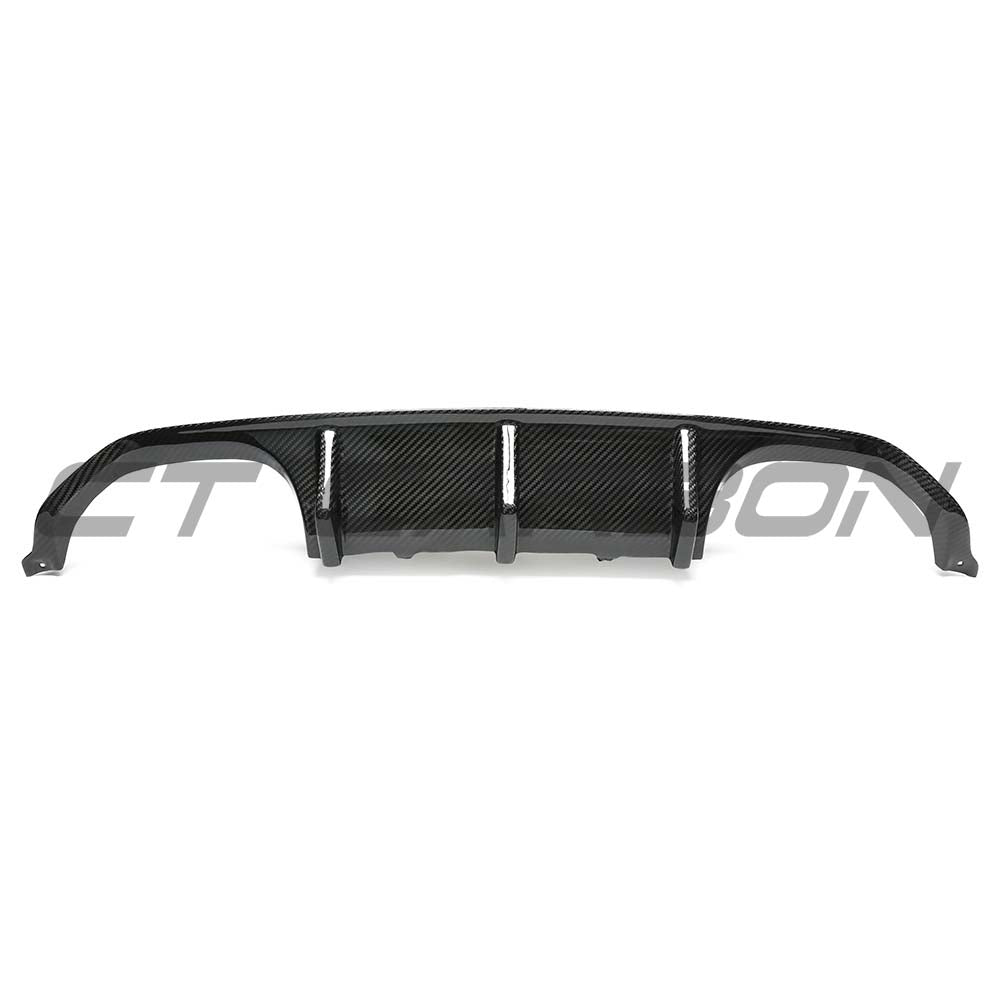 CT CARBON BMW M3/M4 F80/F82/F83 2014-2020 DRY CARBON FIBRE DIFFUSER - V1 | SWISS HOMOLOGATED