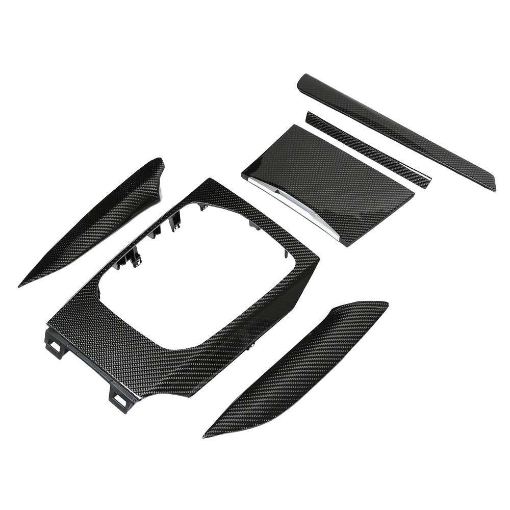 CT CARBON BMW GXX 2020-2021 CARBON FIBRE CENTER CONSOLE TRIM - LHD