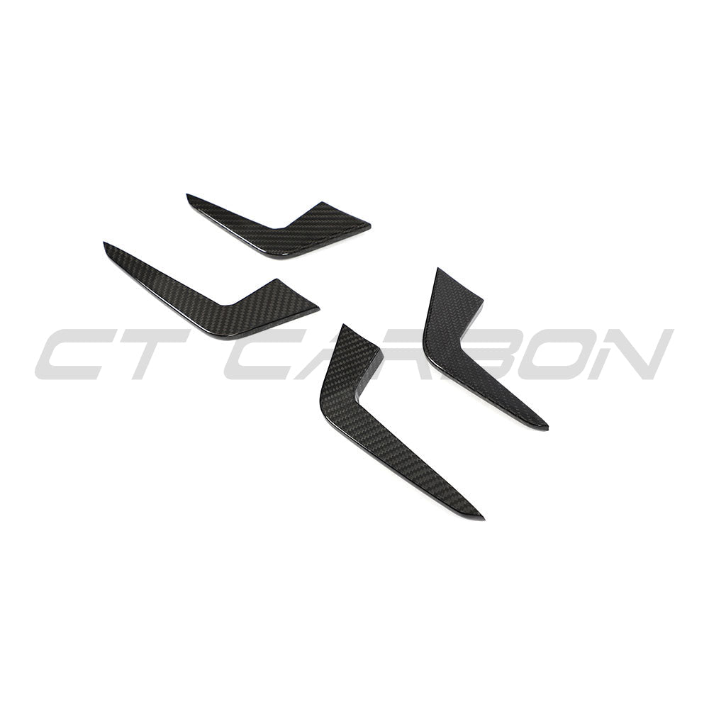 CT CARBON AUDI RS5 B9.5 SPORTBACK & COUPE 2020-2025 CARBON FIBRE CANARDS | HOMOLOGATION IN PROGRESS