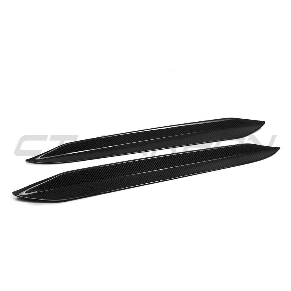 CT CARBON BMW X6/X6M G06/F96 2019+ CARBON FIBRE REAR WINDOW TRIMS | SWISS HOMOLOGATED