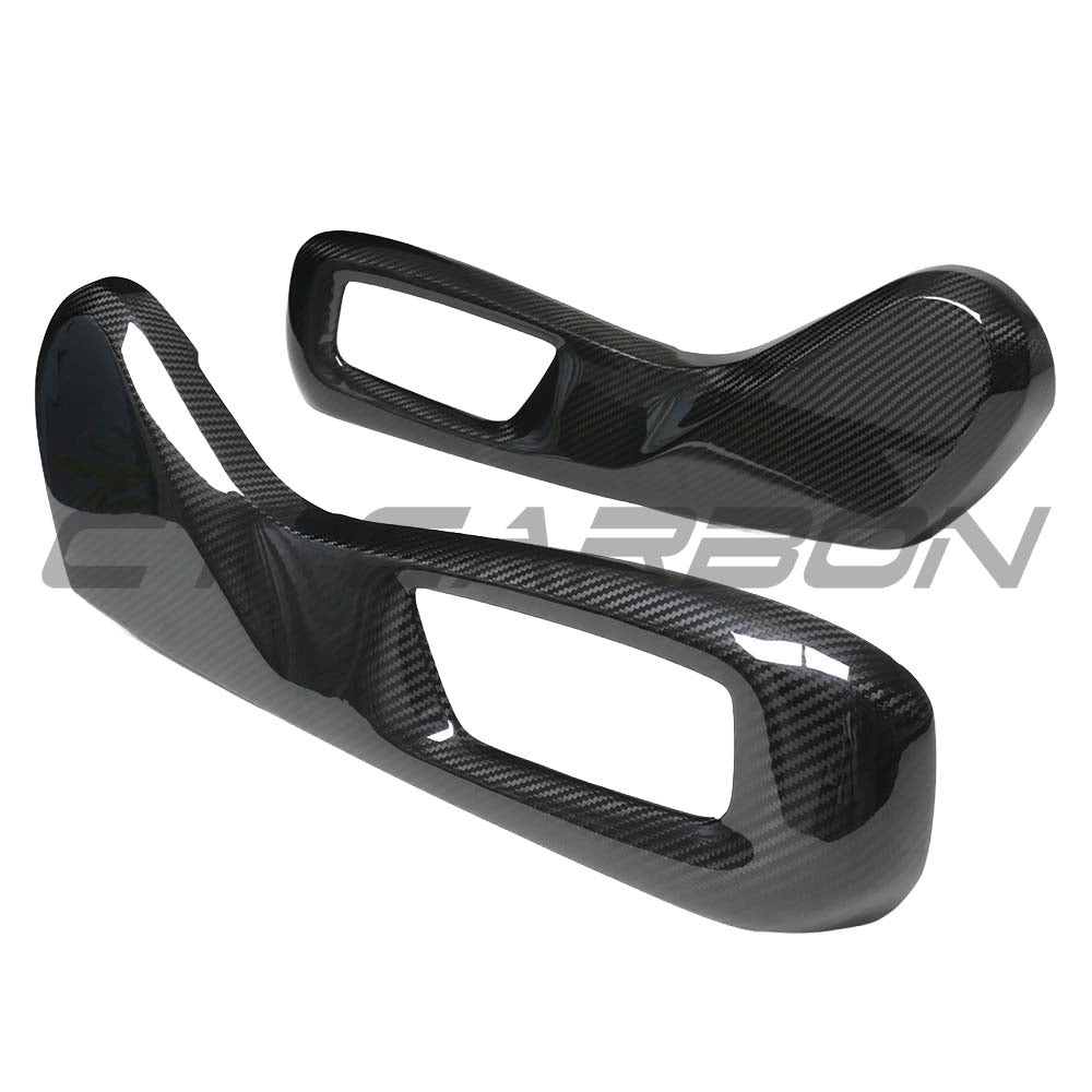 CT CARBON BMW X5/X5M X6/X6M X7 2019+ CARBON FIBRE SEAT CONTROL COVER | NO HOMOLOGATION