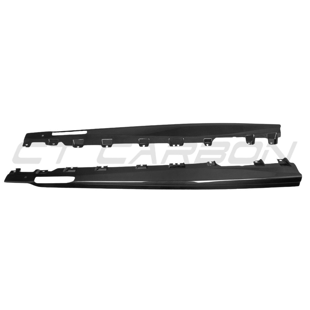 CT CARBON BMW X6 G06 LCI 2024+ CARBON FIBRE SIDE SKIRTS | SWISS HOMOLOGATED