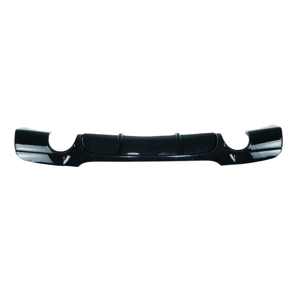 CT CARBON BMW 3 SERIES E90/E91 2005-2011 PRE-LCI GLOSS BLACK DIFFUSER - DUAL EXIT | SWISS HOMOLOGATED