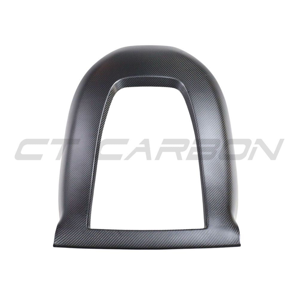 CT CARBON TESLA MODEL 3 2017-2023 MATTE CARBON FIBRE SEAT BACK COVERS | NO HOMOLOGATION