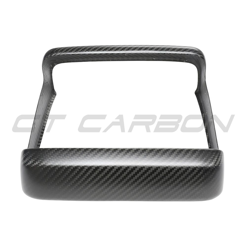 CT CARBON TESLA MODEL S 2021+ MATTE CARBON FIBRE REAR SCREEN ADD ON | NO HOMOLOGATION