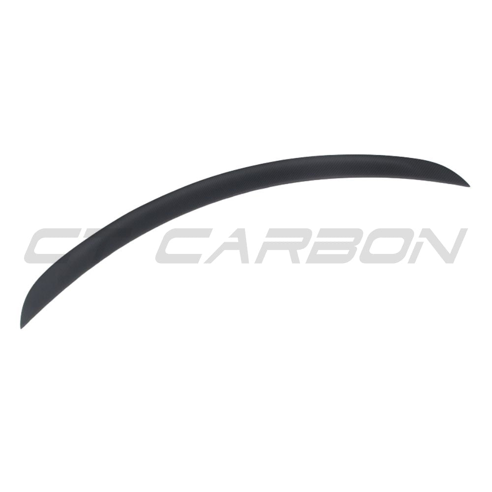 CT CARBON TESLA MODEL S 2012-2020 MATTE CARBON FIBRE SPOILER - V1 | SWISS HOMOLOGATED