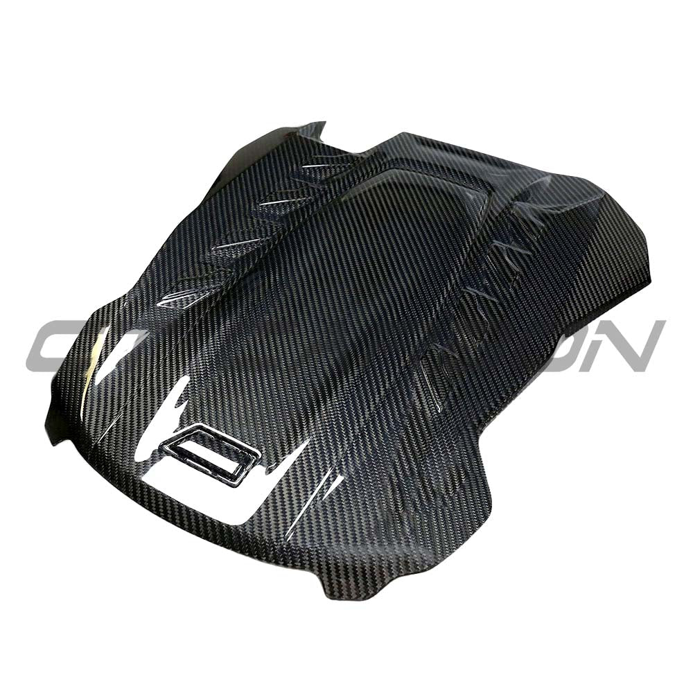 CT CARBON F95 X5M/F96 X6M DRY CARBON FIBRE ENGINE COVER | SWISS HOMOLOGATED