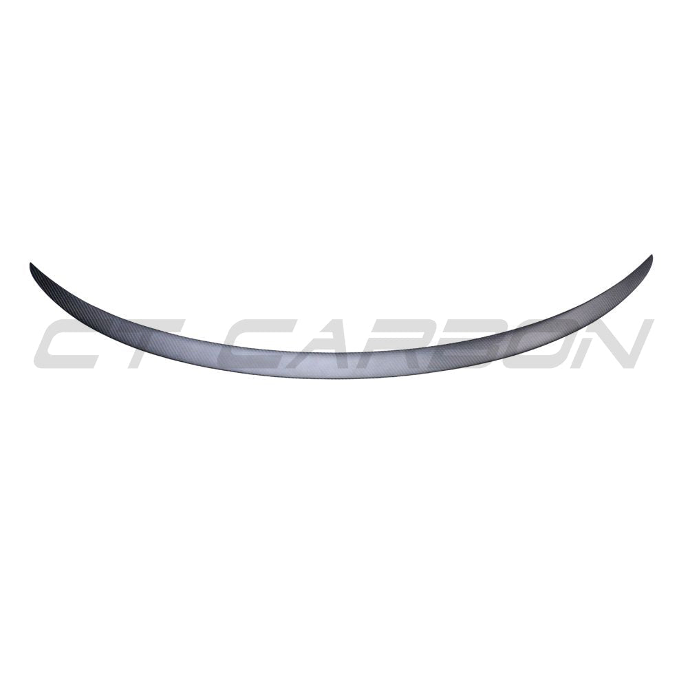 CT CARBON TESLA MODEL 3 2017-2023 MATTE CARBON FIBRE SPOILER - V6 | SWISS HOMOLOGATED