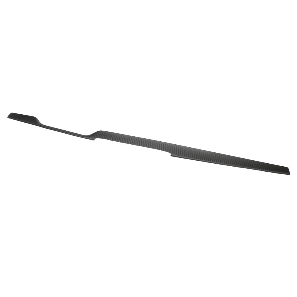 CT CARBON TESLA MODEL S 2021+ FACELIFT MATTE CARBON FIBRE DASHBOARD TRIM ADD ON | NO HOMOLOGATION