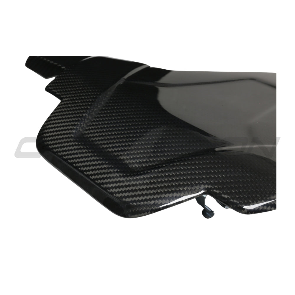 CT CARBON BMW F90 M5 & F91/92/93 M8 2018-2026 CARBON FIBRE LOWER ENGINE BAY COVER | SWISS HOMOLOGATED
