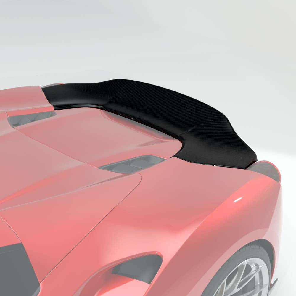 CT CARBON FERRARI 488 SPIDER CARBON FIBRE SPOILER - CT DESIGN | SWISS HOMOLOGATED