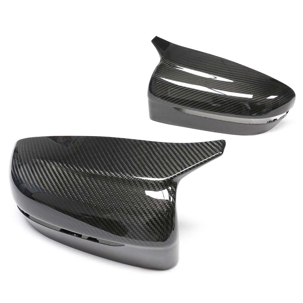 CT CARBON BMW G42 2 SERIES 2022+ LHD DRY CARBON MIRRORS - V2 | SWISS HOMOLOGATED