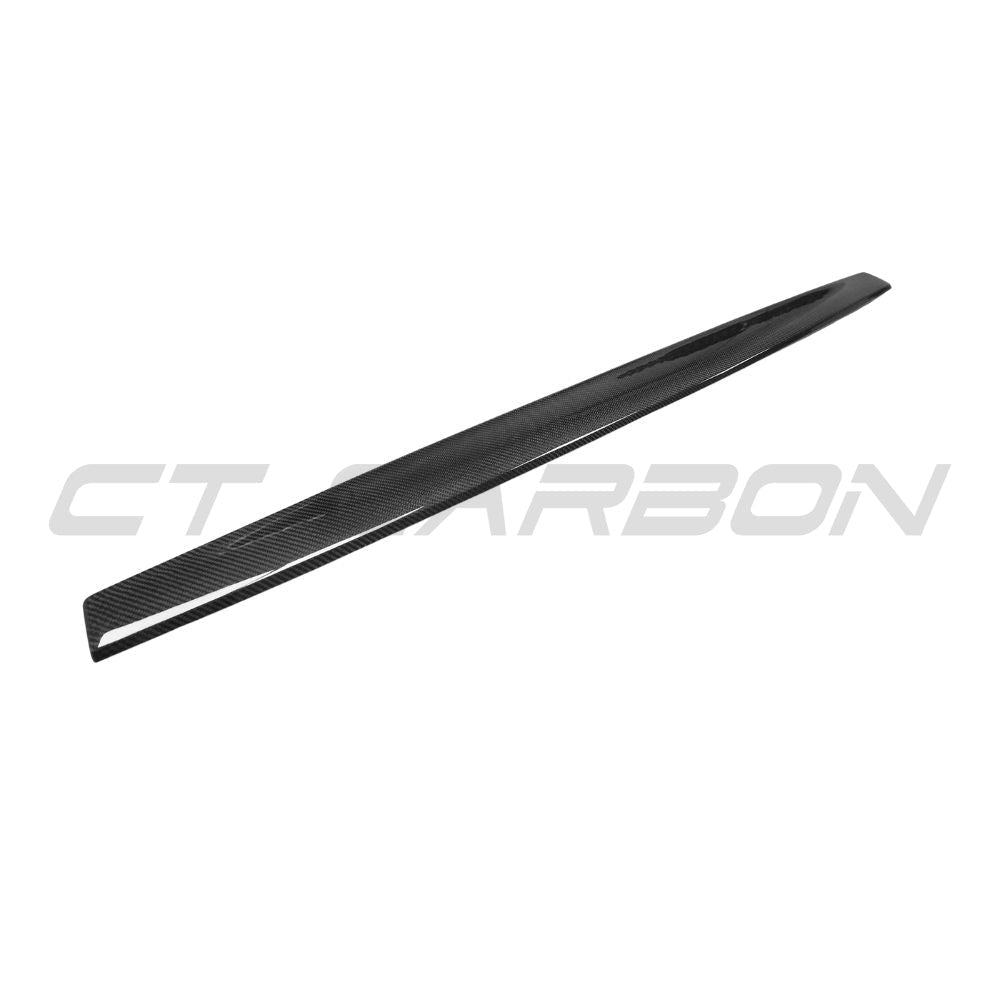 CT CARBON TESLA MODEL 3 2017-2023 CARBON FIBRE DASHBOARD TRIM STICK ON | NO HOMOLOGATION