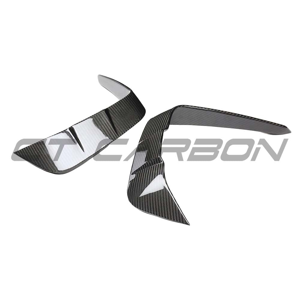 CT CARBON BMW G14/G15/G16 8 SERIES 2018+ DRY CARBON FIBRE SIDE FRONT CANARDS | HOMOLOGATION IN PROCESS
