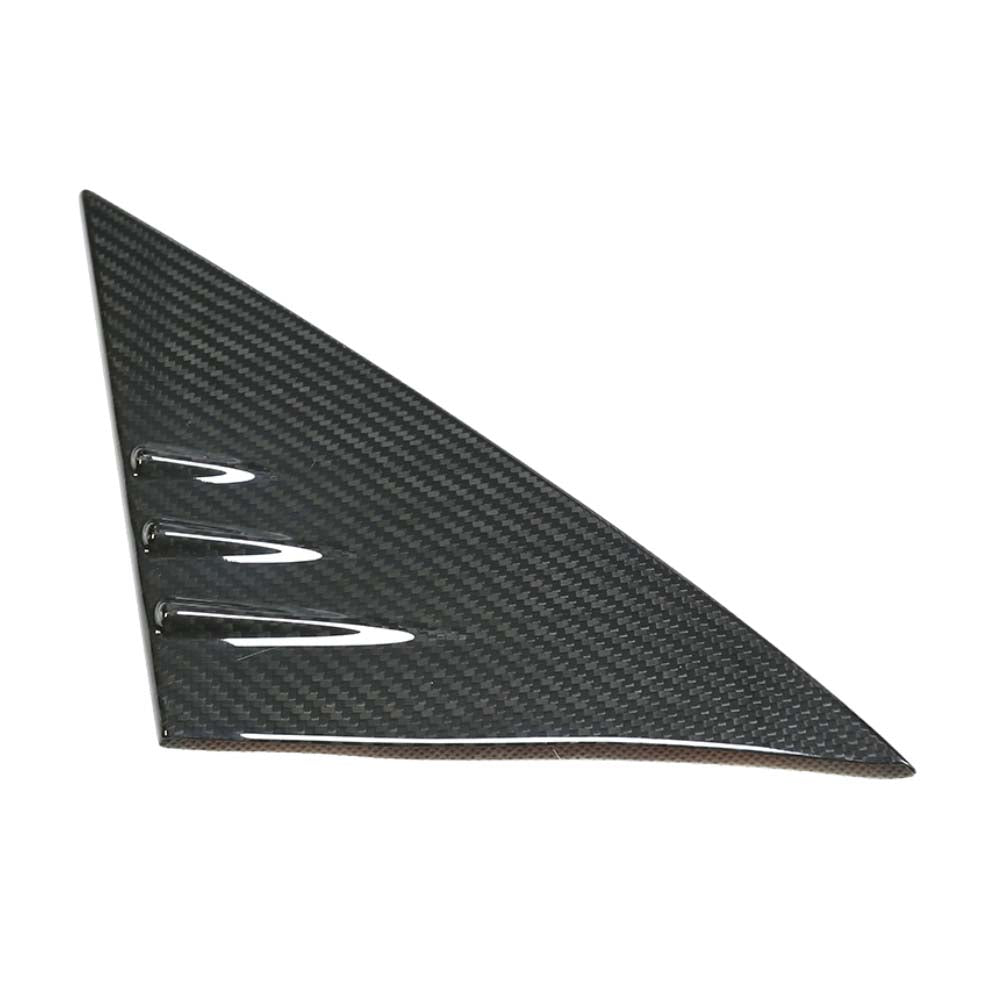 CT CARBON TESLA MODEL Y 2025+ FACELIFT DRY CARBON FIBRE A PILLAR COVER | NO HOMOLOGATION