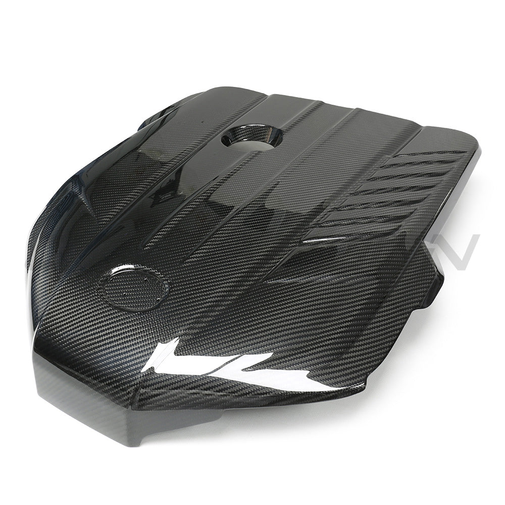 CT CARBON TOYOTA SUPRA A90 3.0T B58 CARBON FIBRE ENGINE COVER | SWISS HOMOLOGATED