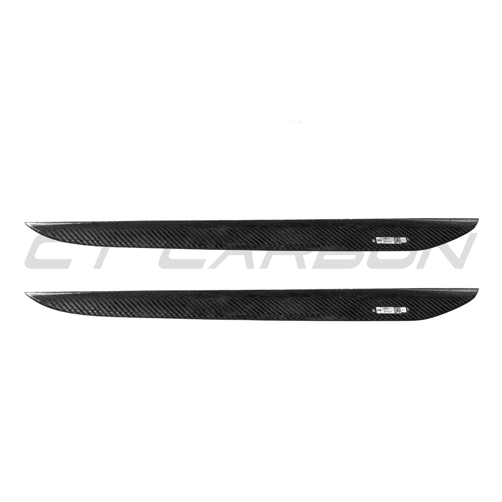CT CARBON BMW X6/X6M G06/F96 2019+ CARBON FIBRE REAR WINDOW TRIMS | SWISS HOMOLOGATED