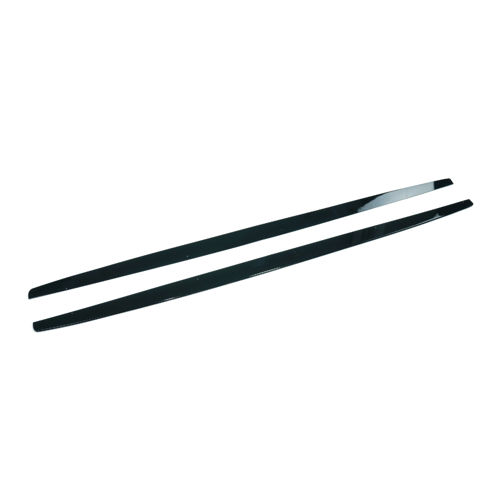CT CARBON BMW 1 SERIES E82/E83/E87/E88 2004-2013 GLOSS BLACK SIDE SKIRTS | SWISS HOMOLOGATED