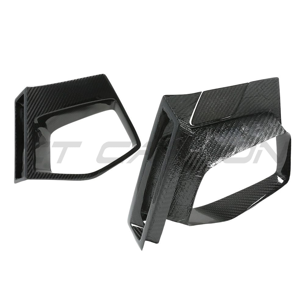 CT CARBON BMW X3M/X4M F97/F98 LCI 2022+ CARBON FIBRE FRONT BUMPER MIDDLE TRIM | SWISS HOMOLOGATED